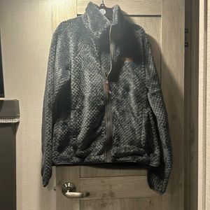 Columbia zip up jacket fuzzy